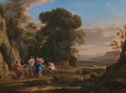 The Judgment of Paris Claude Lorrain